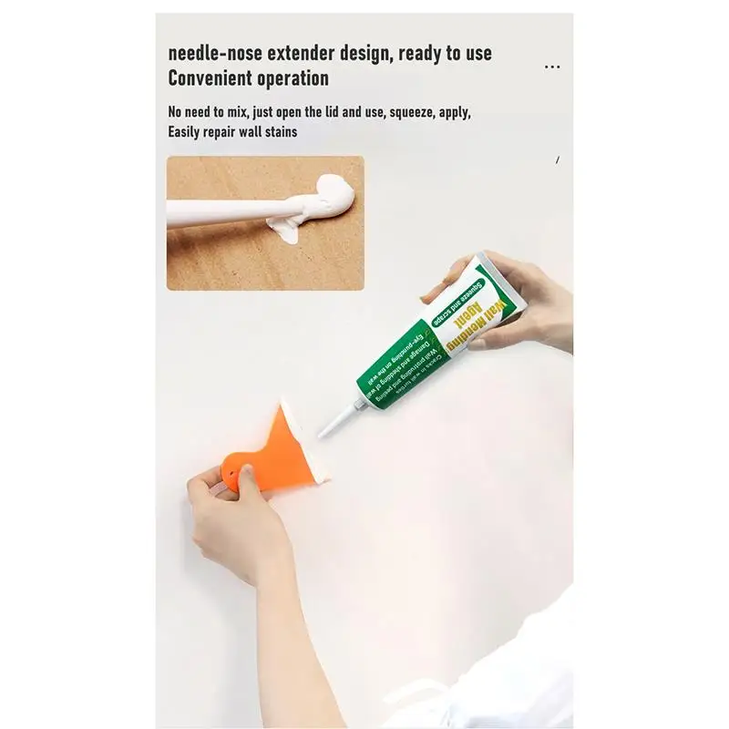 Hot Sale Wall Mending Agent 100g/130g/150g/250g Wall Repair Cream With Scraper Paint Valid Mouldproof Quick-Drying Patch Restore