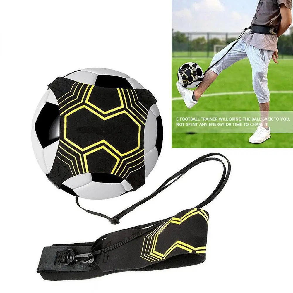Soccer Ball Juggle Bags Children Auxiliary Circling Belt Kids Football