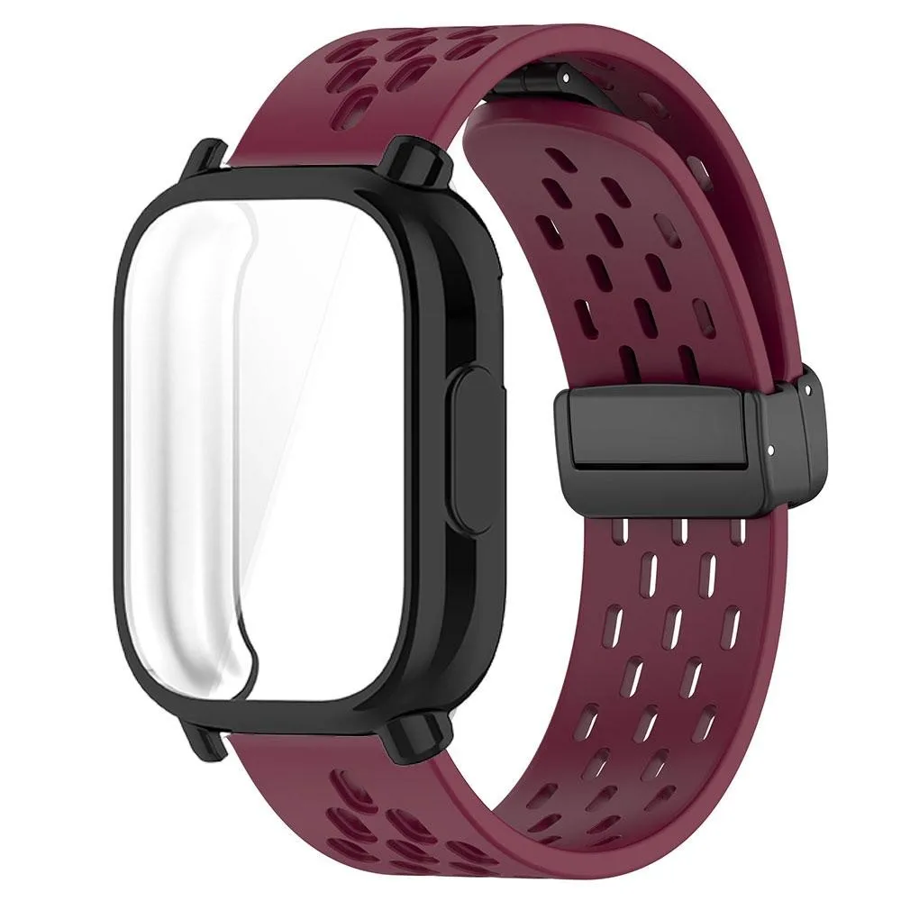 Breathable Silicone Sport Strap with Full Cover Protector Case