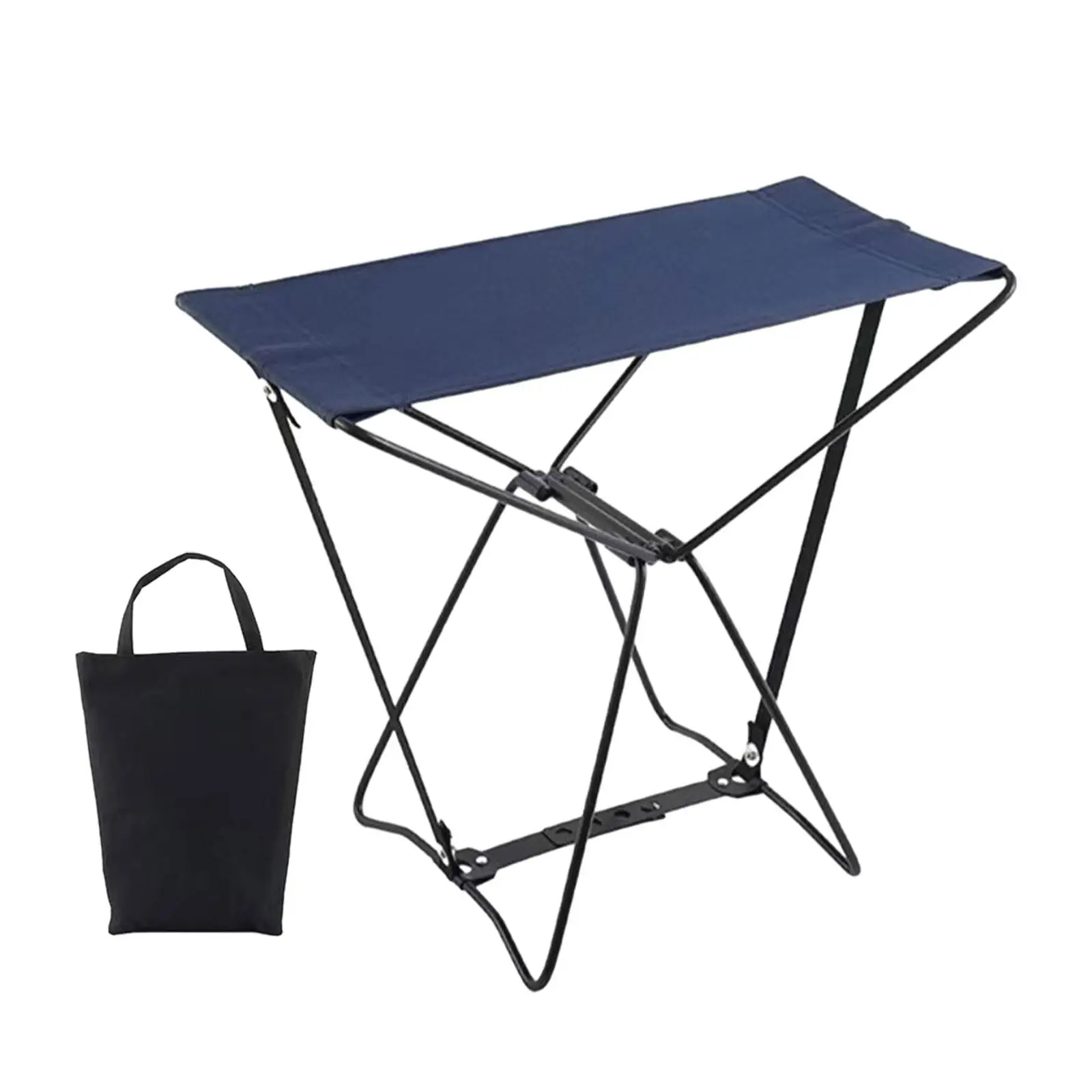 Folding Stool Camping Chair Portable Fishing Chair for Hiking Patio Backyard