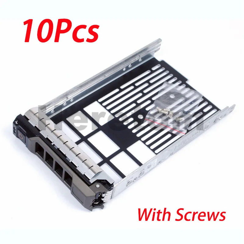10 Pz Heretom 3.5 "Disco Rigido Caddy Vassoio Adattatore 0 Kg1Ch Kg1Ch F238F Per Dell R710 R720 R730 R410 R420 Caddy Staffa Nuovo