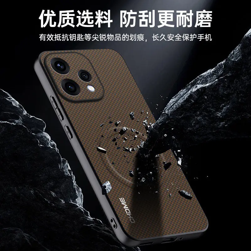 Oppo Reno 15 5G Magnetic Silicone Shockproof Protective Case