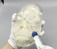 Transparent Silicone Male Injection Mannequin Training Model Applied in Aesthetics Training for Esthetician 1