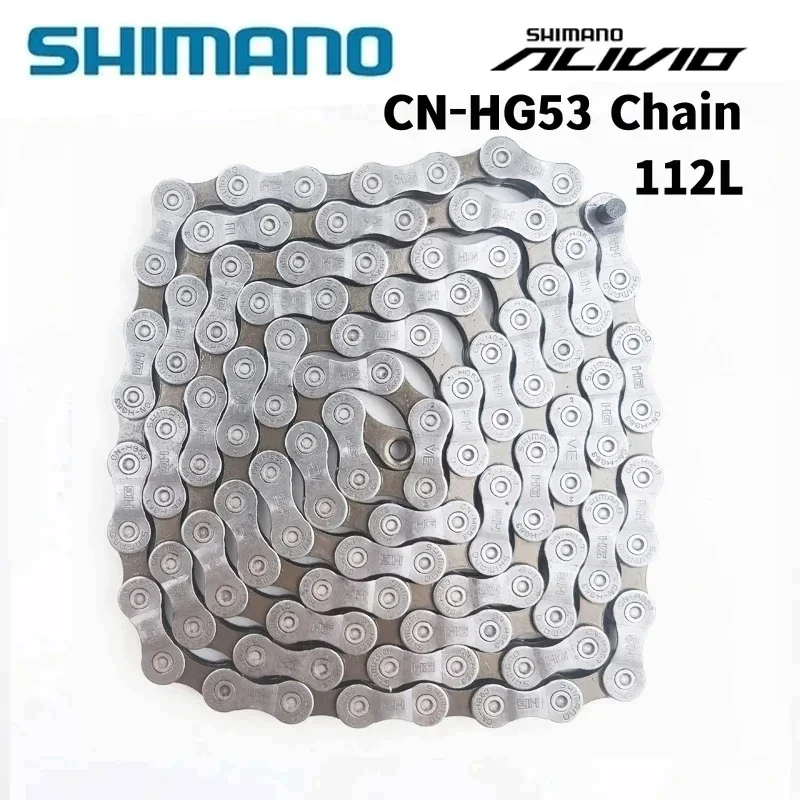 Shimano Bicycle Chains HG701 HG601 HG53 HG54 HG40 4601 Bike Chain 8-9-10-11 Speed Road Mountain Bicycle Current Bike Parts