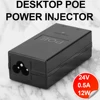 10/1PCS 24V 0.5A 12W POE Splitter Short Circuit Protection POE Injectors Desktop Power Poe Injector For IP Camera Power Supply 4