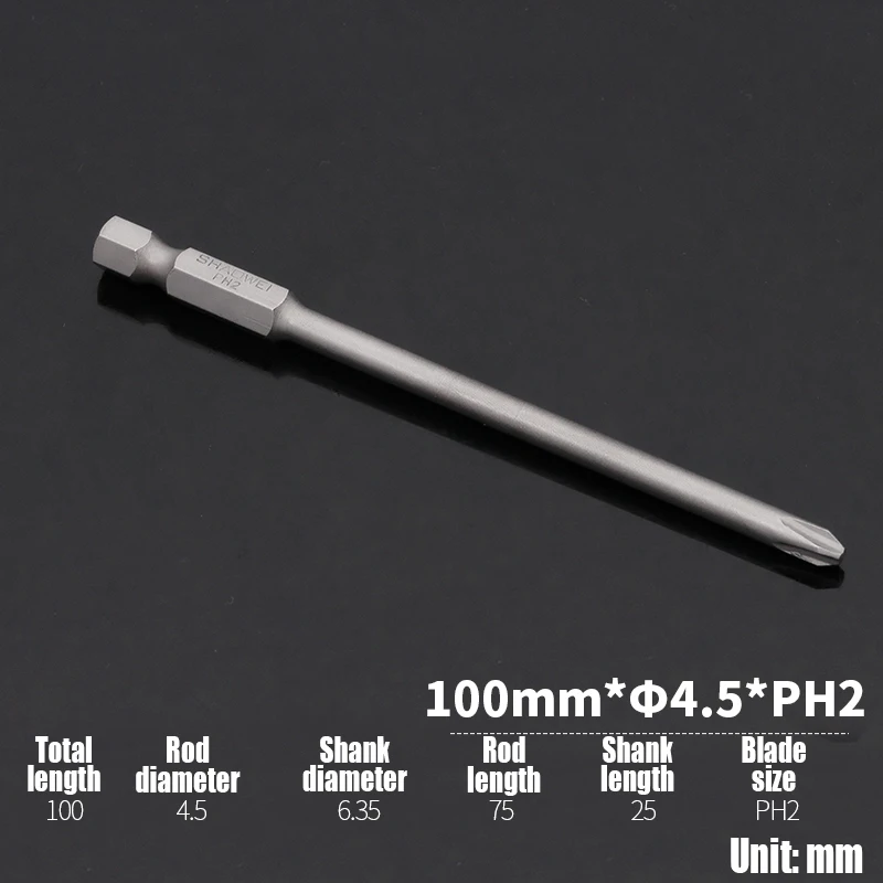 100mm x 4.5mm x PH2