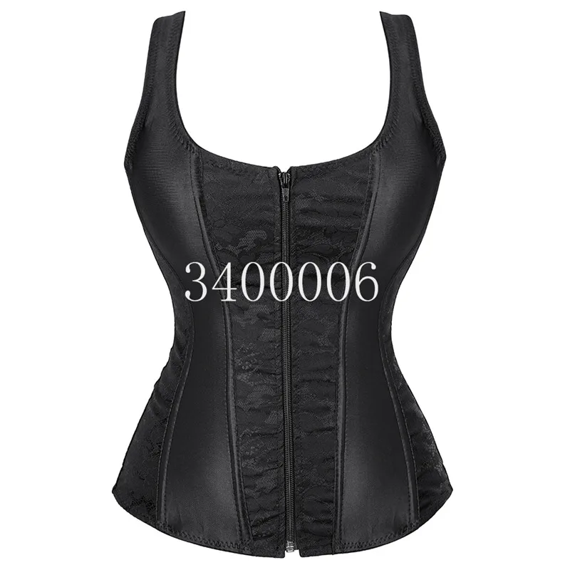 Corset Top Womens Shoulder Straps Bustier Overbust Exotic Corselet Sexy Lingerie Brocade Plus Size Costumes Fashion Halloween