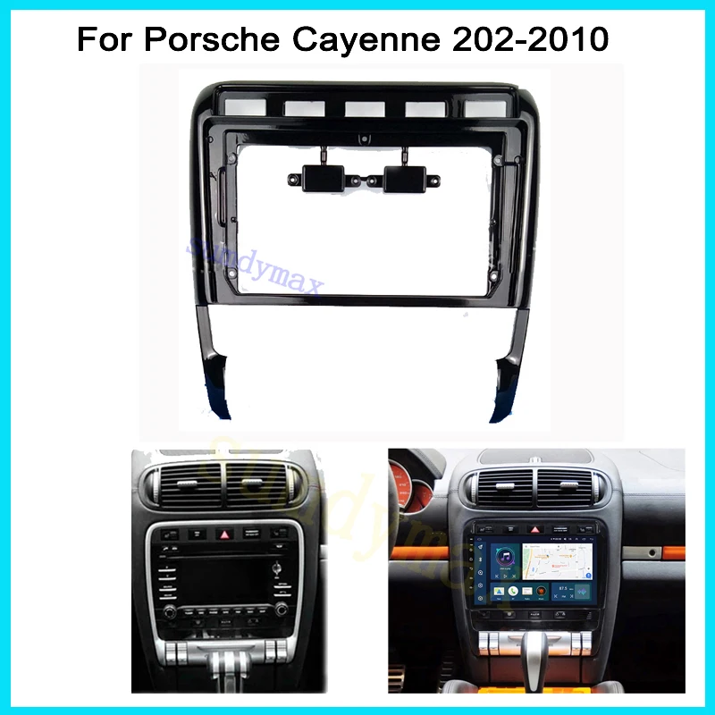 

9-дюймовый автомобильный радиоприемник для Porsche Cayenne 2002-2012, большой экран, 2 Din, android, автомобильный радиоприемник, рамка