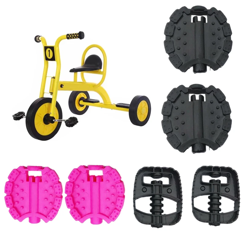 1 Pair Replacement Pedal for Children Trike Tricycle and Kid Carriage