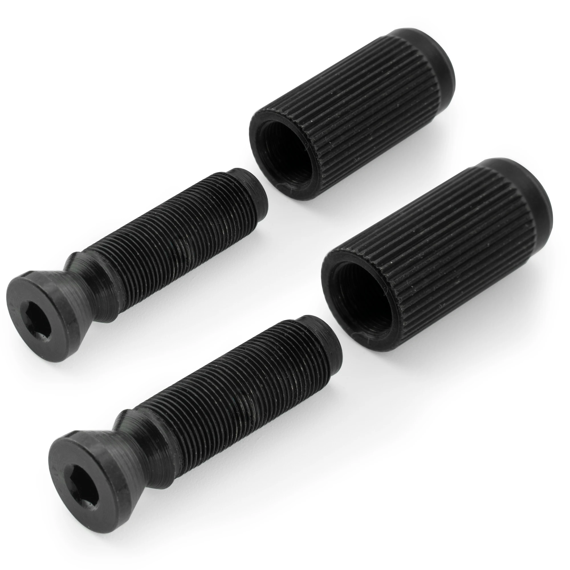 Musiclily Pro 10 mm Buchse M7 metrische Pfostenbolzen für E-Gitarre Tremolo-Brücke (2er-Set) – Detail 5