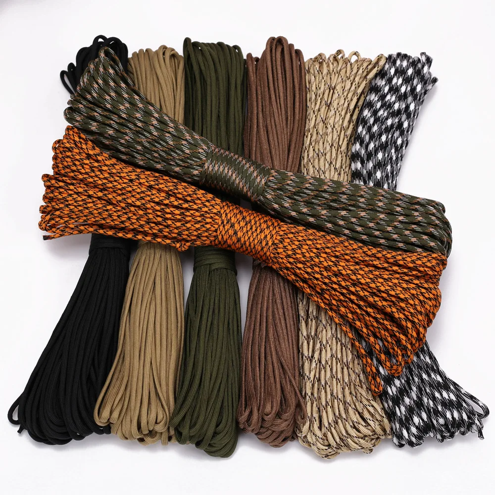 PATIKIL 65 Piedi Cordino Riflettente da Campeggio Paracord 3mm, 3pz Corde per Tende in Nylon Cordino Paracord per Tende Campeggio Tarp Escursionismo, Rosso Brillante (20M