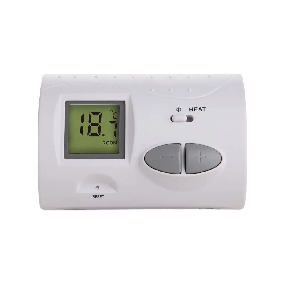 Tp03 Wired Non Programmable Digital Type Thermostat For Water Heating  System, Gas Boiler Heating System - Thermometer Hygrometer - AliExpress