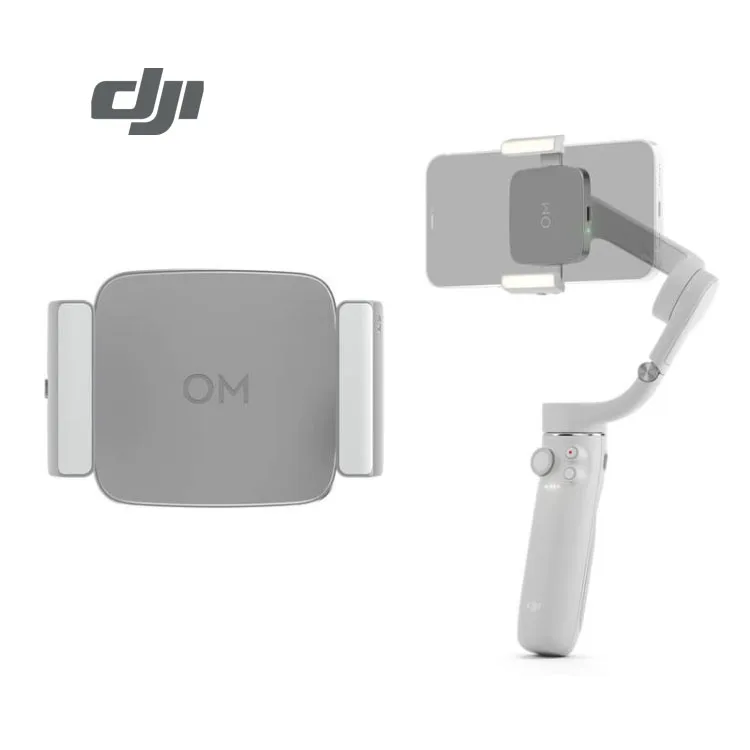 Stabilizzatore Cardanico Palmare Dji Originale Per Clip Per Cellulare Dji Om 4 / Osmo Mobile A 6 Luci