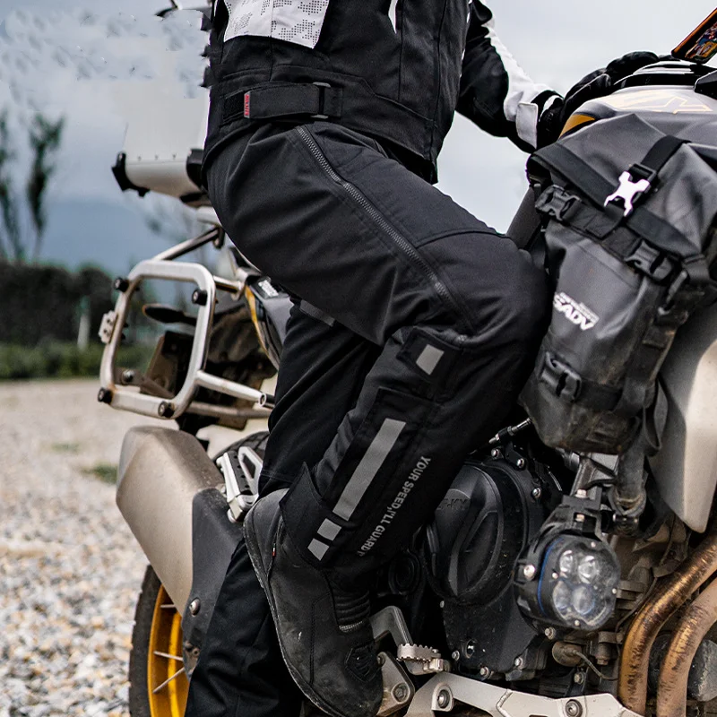 

Winter Warm Racing Speed Release Pants Windproof Motorcycle Riding Protection Warm Electric Heat Quick Release Pants
