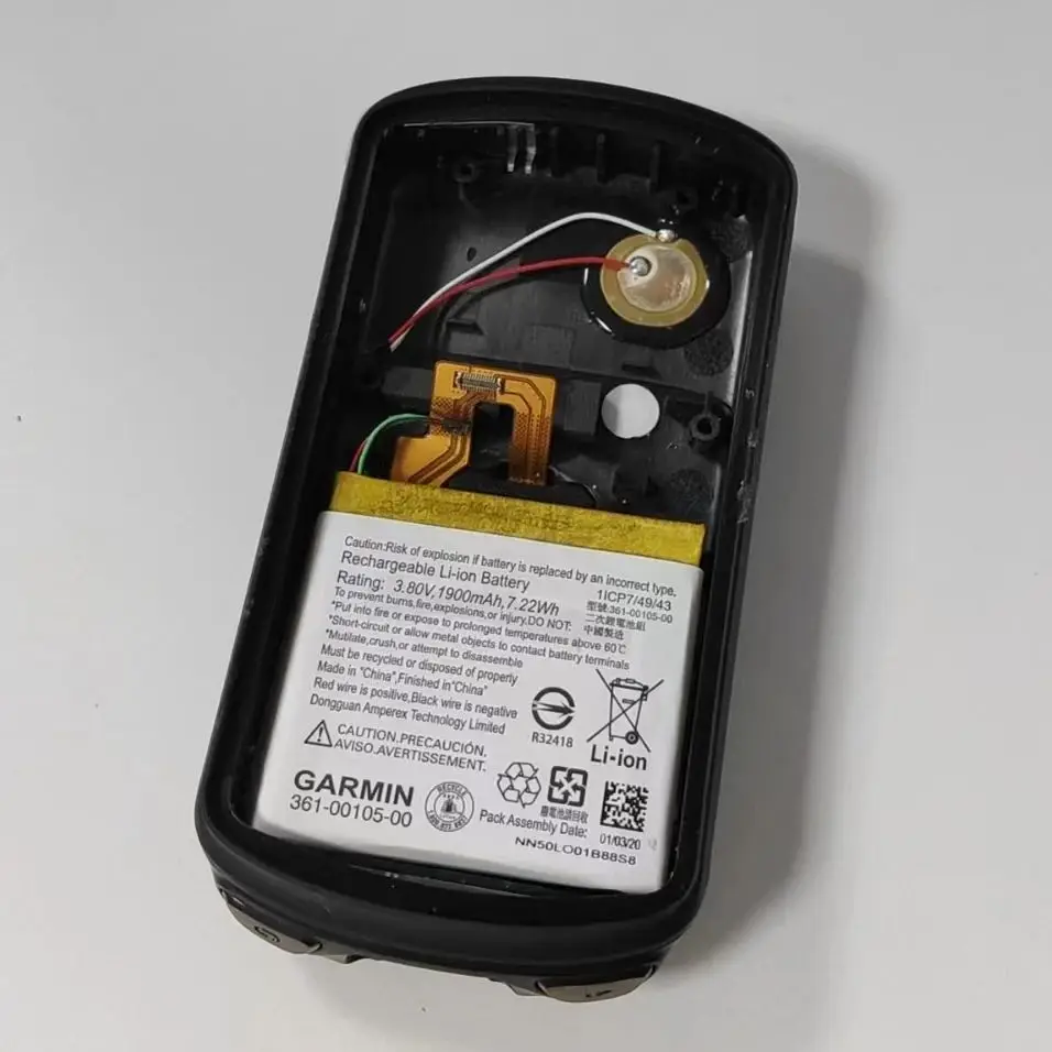 

Задняя крышка для GARMIN Edge 1030 Plus, задняя крышка телефона с батареей 361-00105-00, запчасти для ремонта велосипедного секундомера