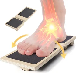 Enhanced Wooden Balance Board for Ankle Strength and Posture Therapy (1 set wood)
