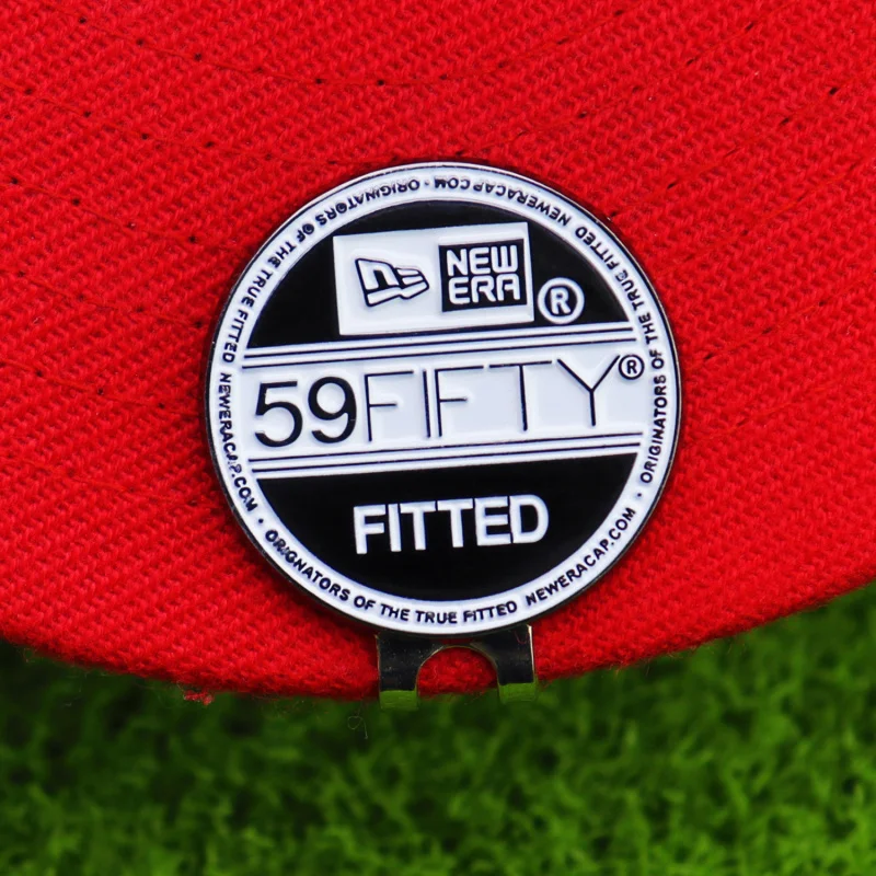 New creative metal enamel ball marker with golf accessories