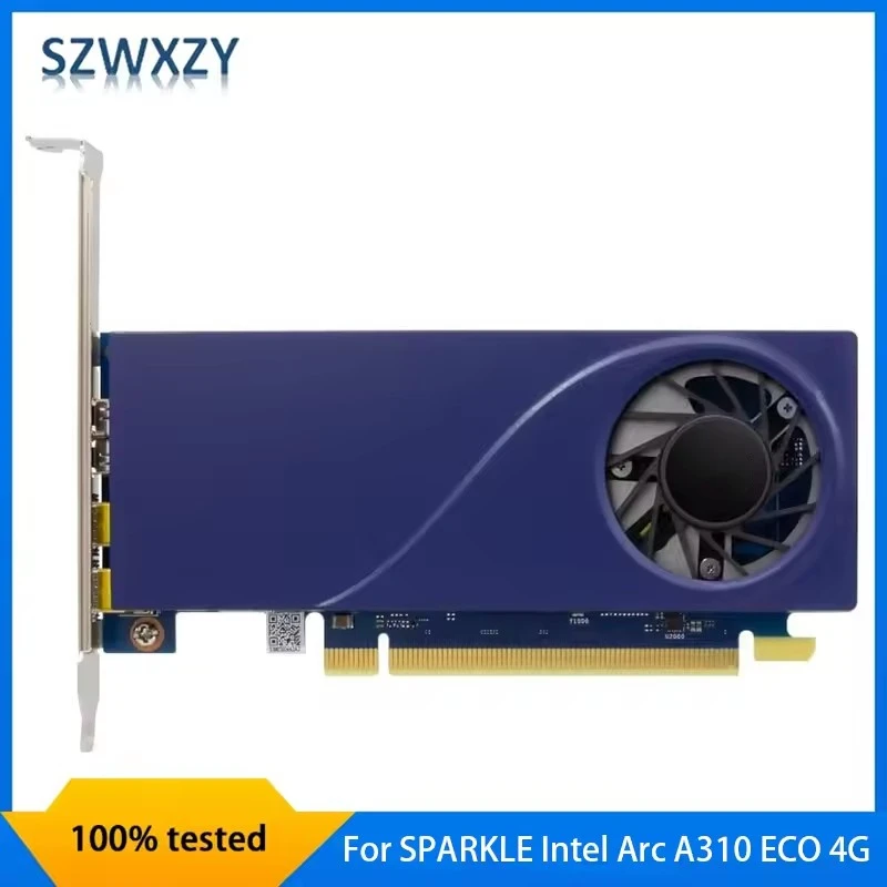 New Original For SPARKLE Intel Arc A310 ECO 4G Graphics Card
