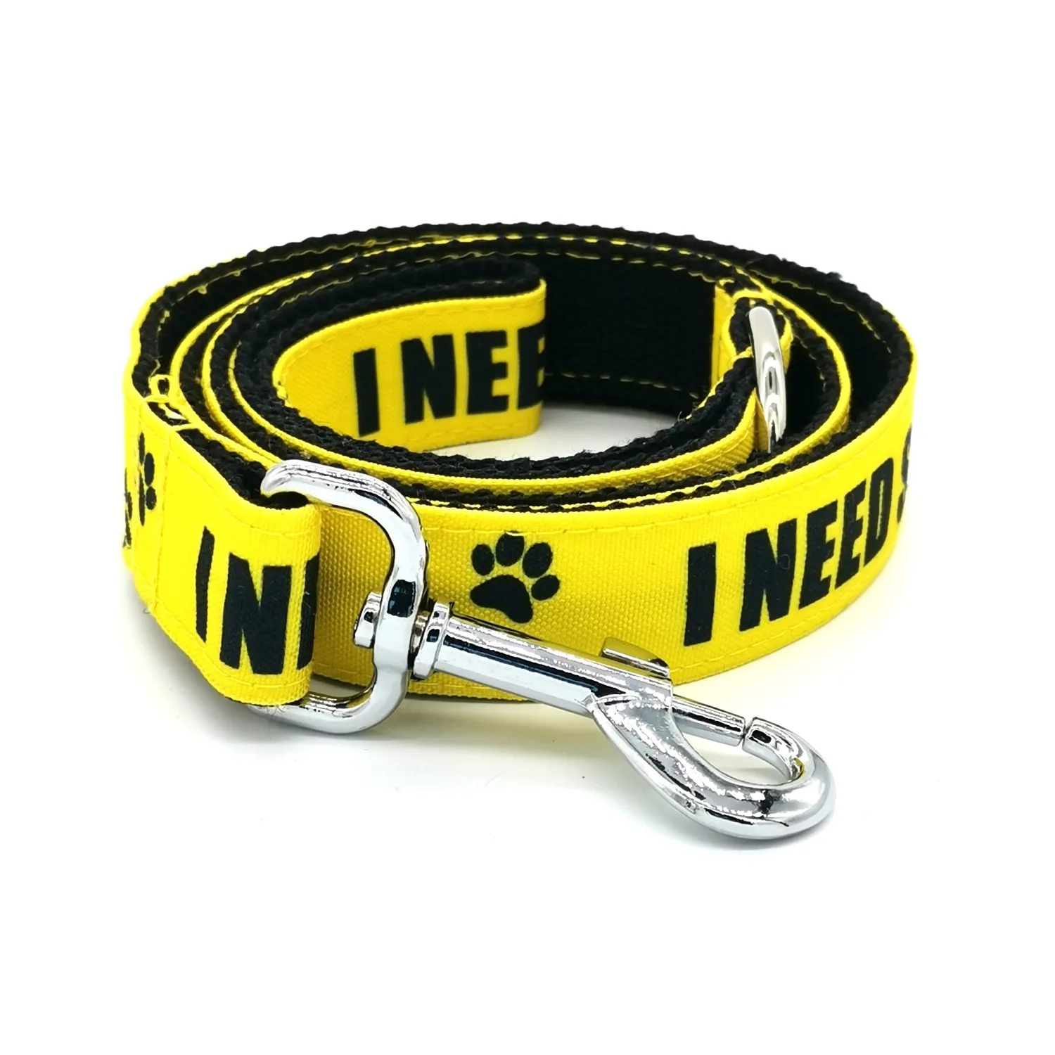 Personalized Pet Collar Warning Sign DO NOT PET I Need Space Custom Puppy Cat Name ID Tag Adjustable Basic Dog Collars 