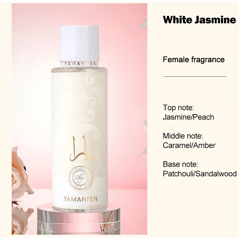 Profumo corpo scintillante rosa araba lunga durata per donna_voghion.com