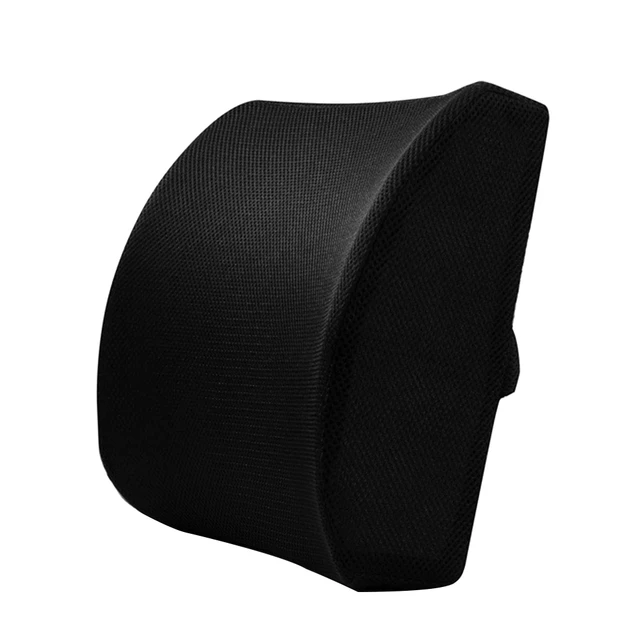 Back Pillow Car Seat Back Support Electric Massage Lumbar for Car Office  Seat Support Health Care Lumbar Pad Auto - AliExpress