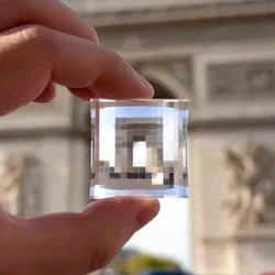 Pixel Photography Tool: Transparent Acrylic Mosaics for Capturing and Sharing Travel Memories (No hanging)