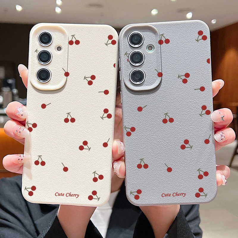 Cute Cherry Phone Case - Ultra Slim Design with Vibrant Cherry Pattern