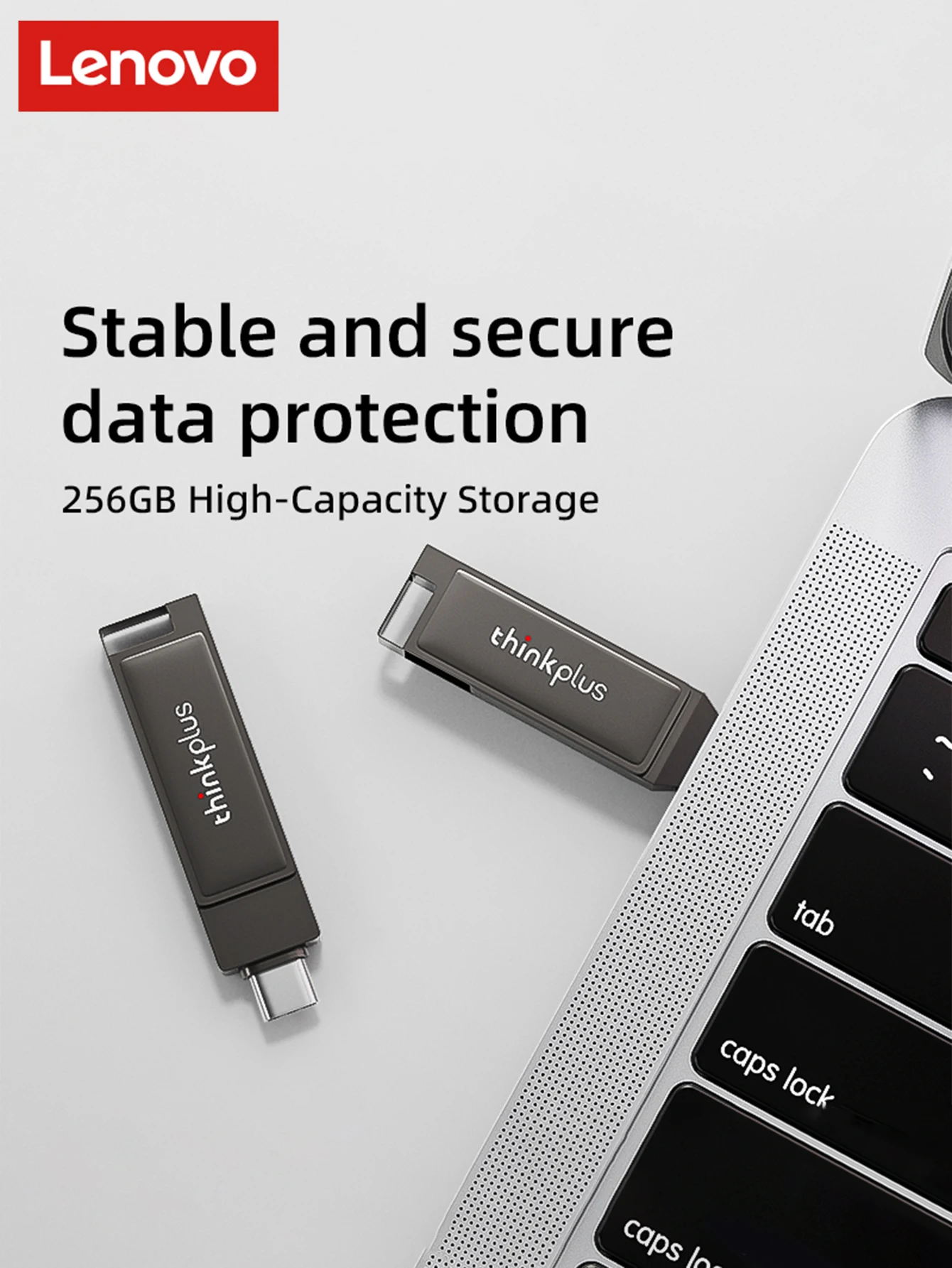 Lenovo Thinkplus USB 3.2 Flash Drive flash drive 32G 64G 128G 256G Options