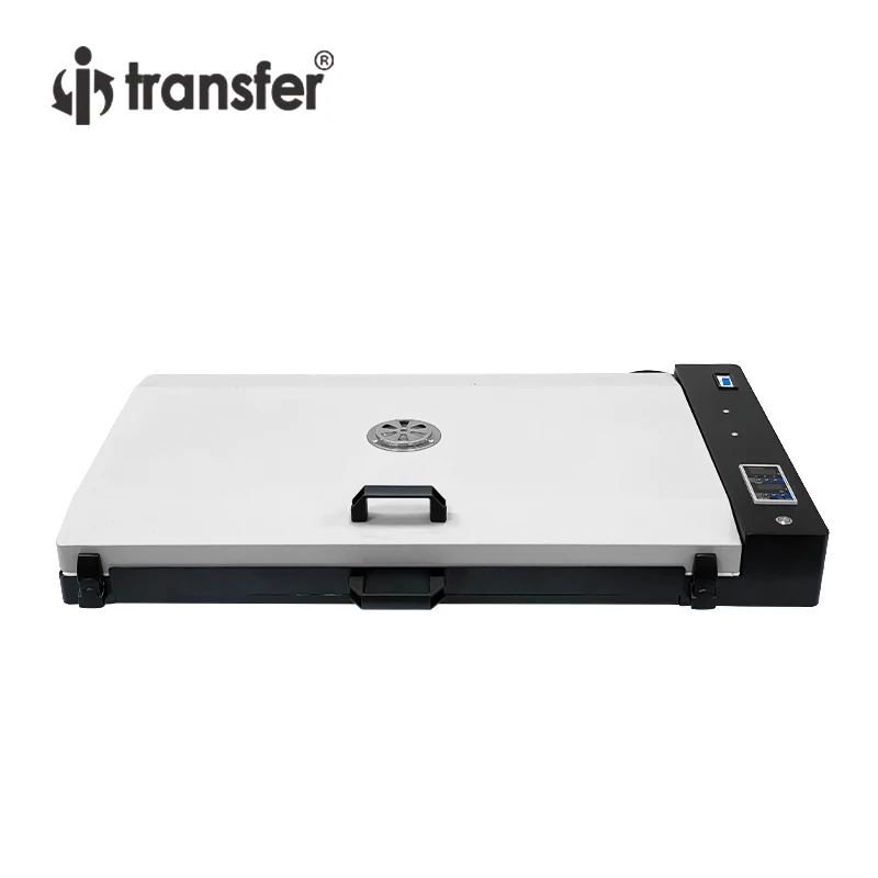 Fast Curing A2 Dtf Forno Essiccatore A2 Dimensioni Dtf Curing Forno Hot Melt Polvere Pet Film Riscaldatore Forno Calore Pads Dispositivo Essiccatore P
