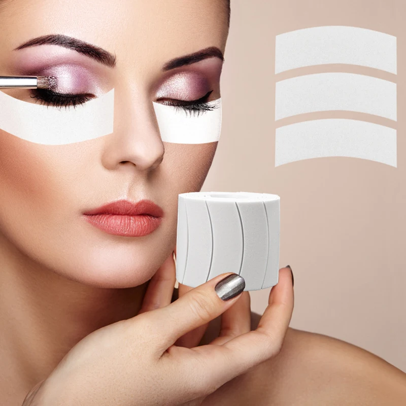 

110Pcs/lot Foam Eye Pads for Eyelash Extensions Pre Cut Medical Foam Tape Under Eye Pads Nose Pad Beauty Tools
