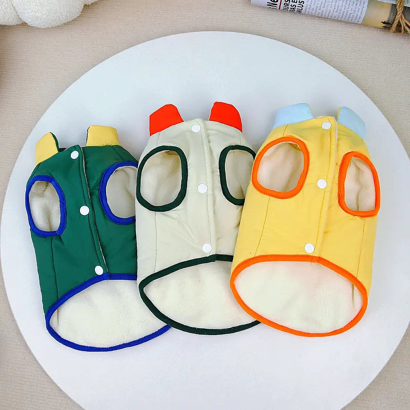 Giacca Per Cani Winter Dog Harness Vest Coat Puppy Clothes Abbigliamento Yorkshire Terrier Barboncino Bichon Schnauzer Pomeranian Dog Costume