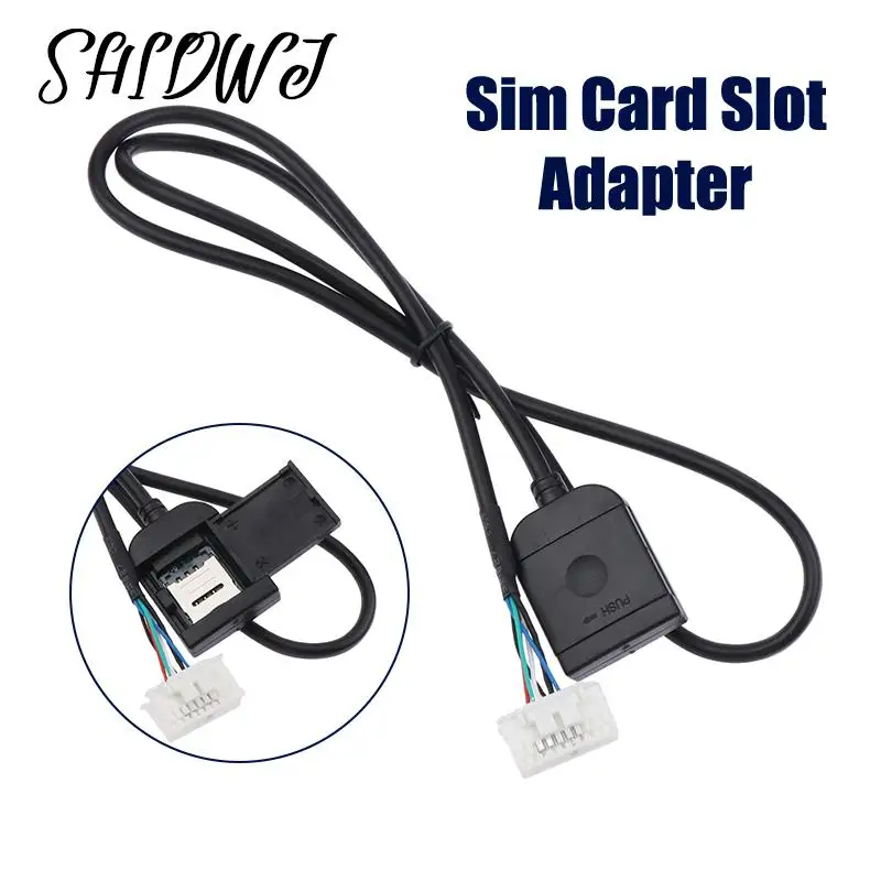 

Адаптер со слотом для Sim-карты для Android радио мультимедиа Gps 4G Кабельный разъем автомобильные аксессуары с 20-контактным проводом для замены