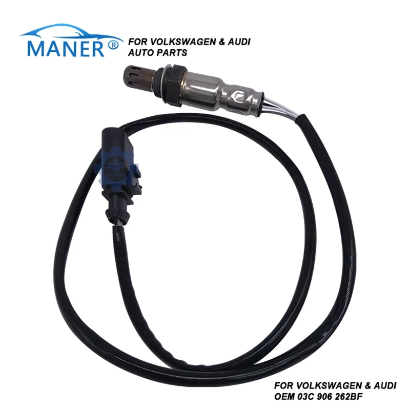 

MANERI 03C906262BF Oxygen Sensor For Audi A3 SEAT SKODA VW GOLF JETTA PASSAT B6 03C 906 262 BF 03C906262T