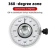 Angle Car Torque Wrench Torquemeter Dial Garage Calibrated In Degrees Auto Torque Gauge Repairing Tool 5