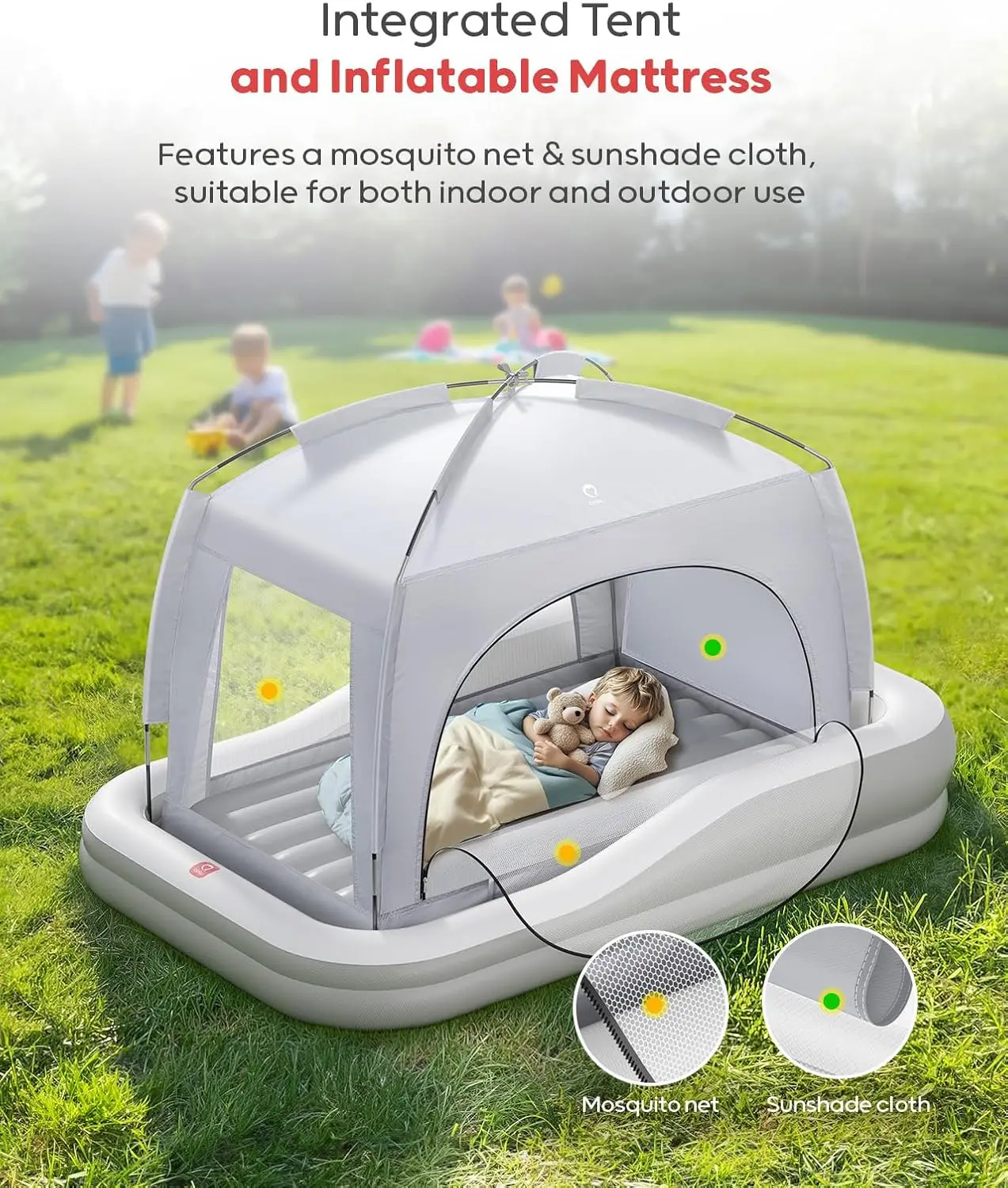 Toddler Inflatable Travel Bed 2