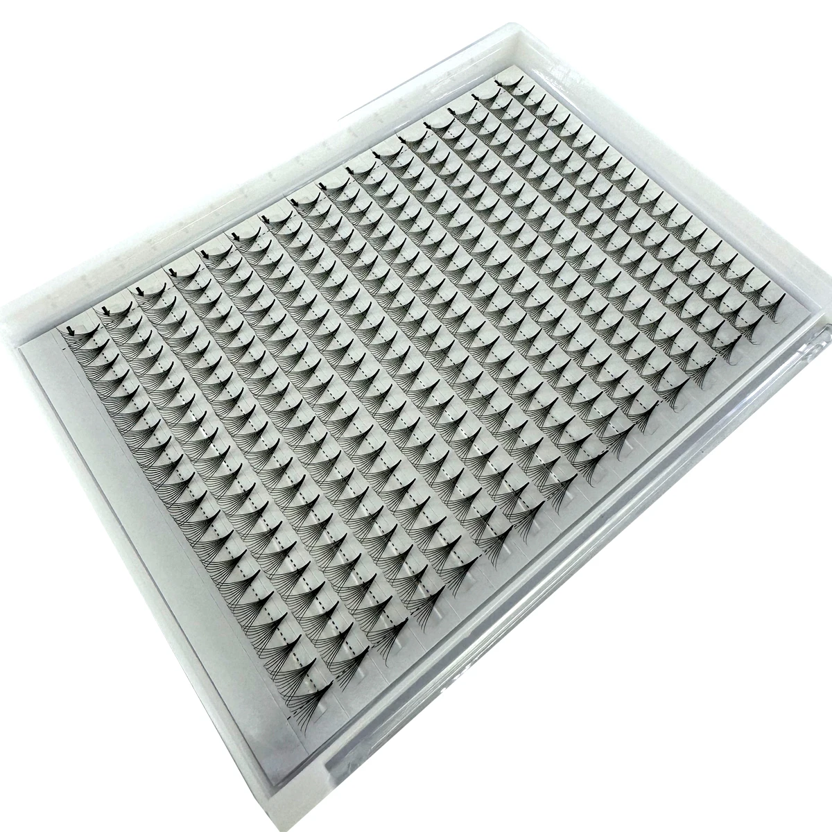 Large capacity Premade Russian Volume Fans 16lines 5D/10D Mink Eyelashes C/D curl Short Stem Lash Eyelash Extensions Supplies 3
