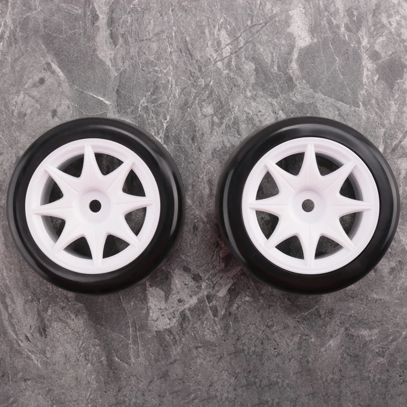 New-A47Q-4Pcs 58Mm Tires 12Mm Hex Wheels With Sponge For 1/10 1/12 RC Drift Car 3Racing Sakura M4 M5 MST TCR Tamiya M04 M05