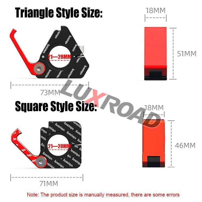 CNC Helmet Hook Holder Motorcycle Glove Support Storage Bag Hanger 21-28mm Handlebar Bicycle Scooter Multi-functional Accessorie
