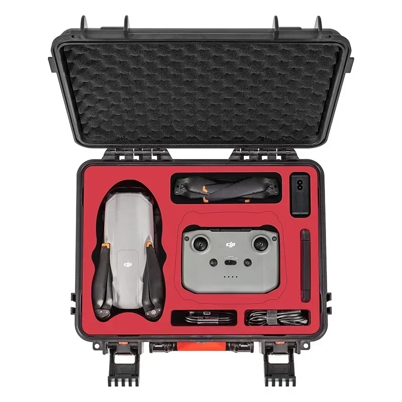 Waterproof Hard Case For Dji Air 3 Drone And Rc Controller Storage_voghion.com