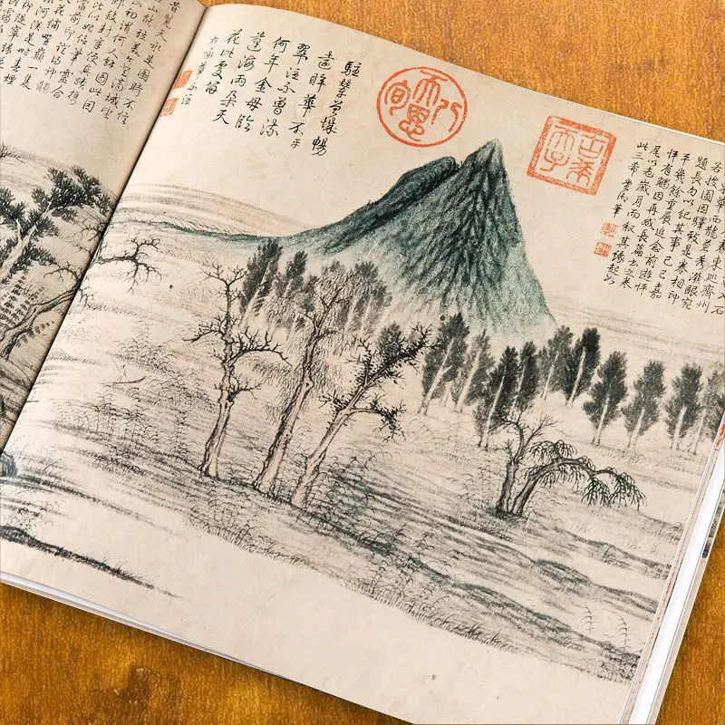 Qi Baishi Chinese Painting Album Traditional Painting Masters Classic Painting Collection Picture Book Drawing Appreciation Book