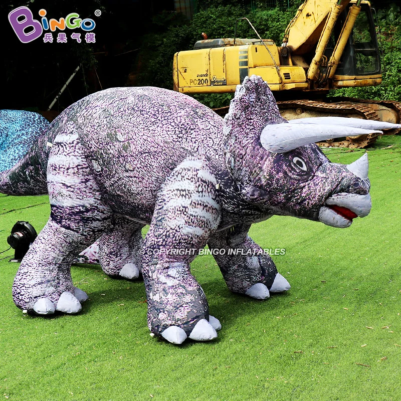 Jurassic Theme Giant Inflatable Dinosaur Balloon Replica 3m Length For Children Park Yard Event Decoration Toys 6
