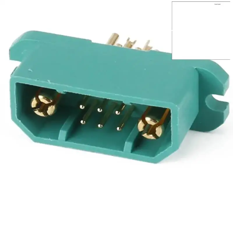 VTOL MPX Connector 9+2 Dual Power Fixed Wing Quick Release Plug Forrc UAV Aircraft Gold-Plated Plug Connector
