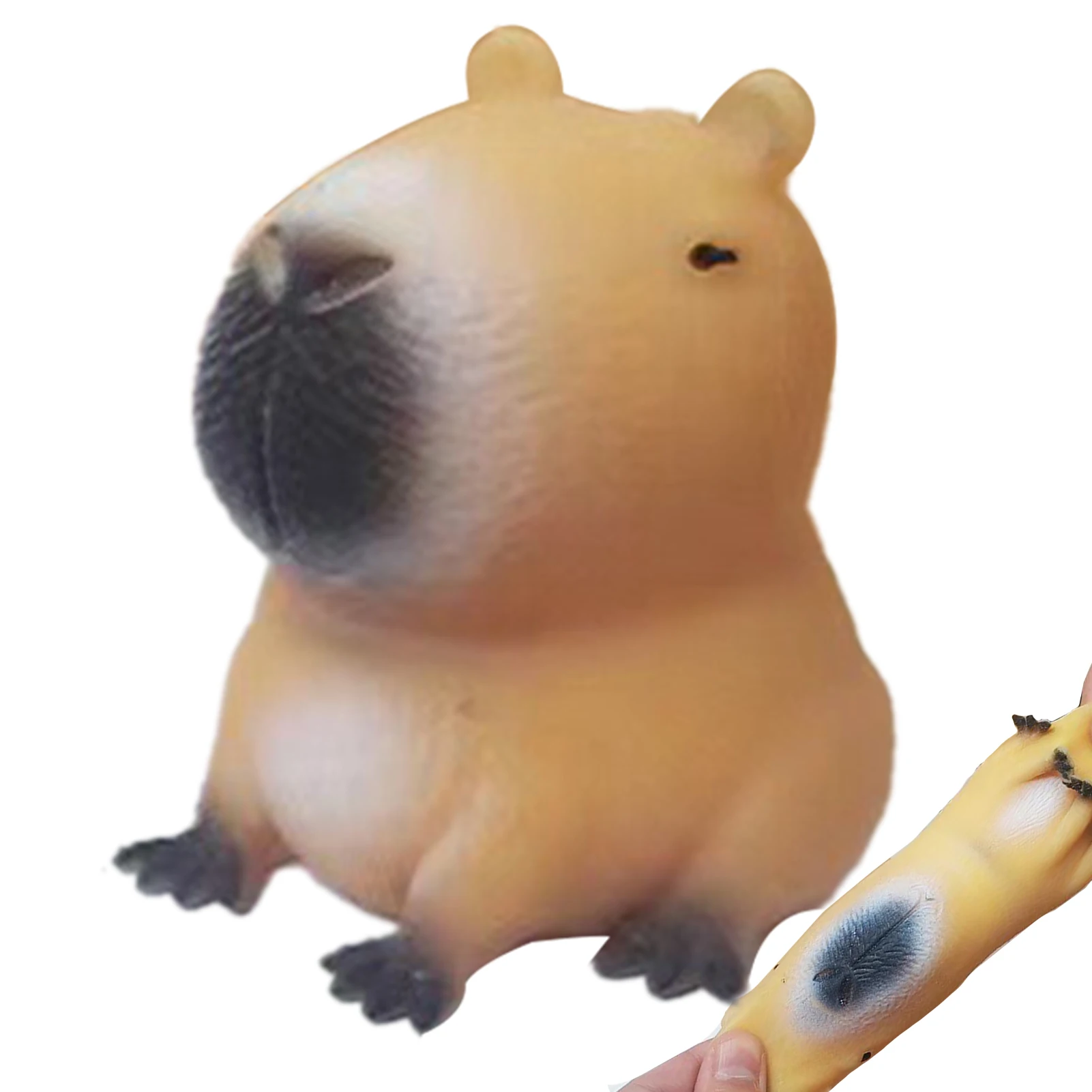 Capybara Relax Squeeze Toy Quick Rebound Stress Relief Capybara Toys Novelty Animal Design Animal Fidget Toys For Child Toys 4