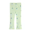 Jumping Meters Girls Flare Pants Full Length Floral Print Leggings Pencil Trousers Kids Fashion Autumn Collection