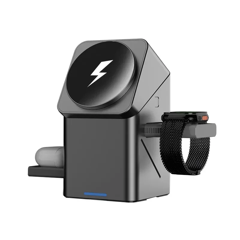 Nuovo caricabatterie magnetico multifunzione 3 in 1 wireless automatico touch 2025 per iPhone 16 15 14 13 Pro Max IWatch_voghion.com