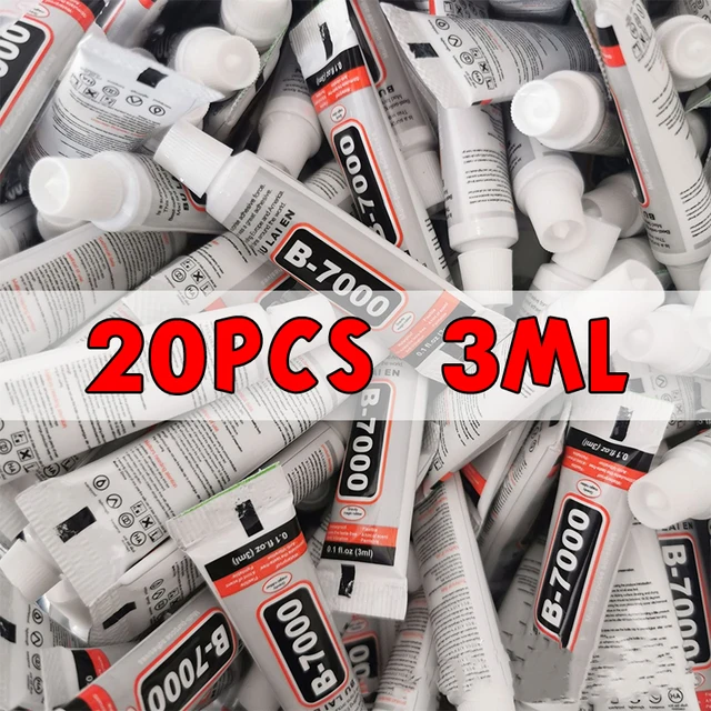 20pcs B7000 3ml Mobile Phone Touch Screen Super Glue B 7000 Adhesive Telephone DIY Glue Repair 20pcs B7000 3ml Mobile Phone Touch Screen Super Glue B-7000 Adhesive Telephone DIY Glue Repair Point Diamond Jewelry Glass Glue