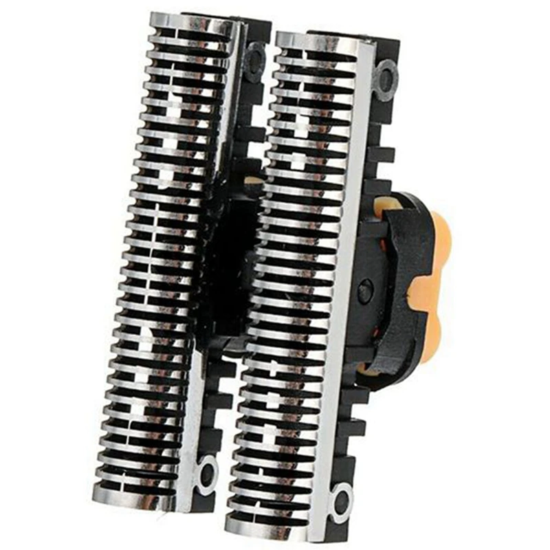 2X Combi Pack 51S Lama Di Ricambio + Testina Di Rasatura Per Rasoio Braun Series 5 8000 5643 5758 8970 Nero