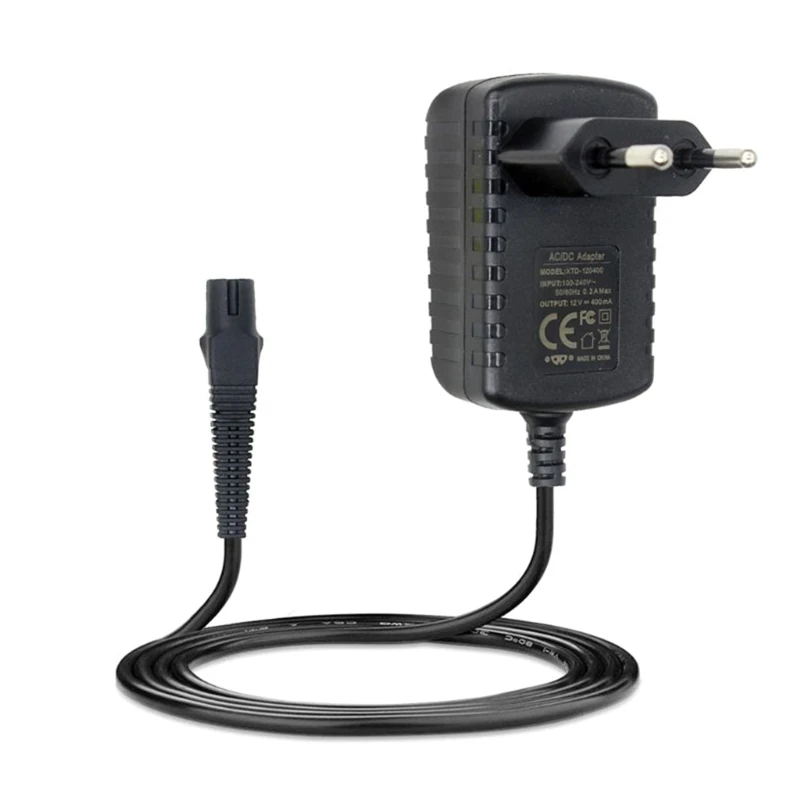 EU Plug Shaver Charger 12V Power Cord Fit for brauns Series 7 9 3 5 1 Electric Razor Trimmer Adapter 5415 |