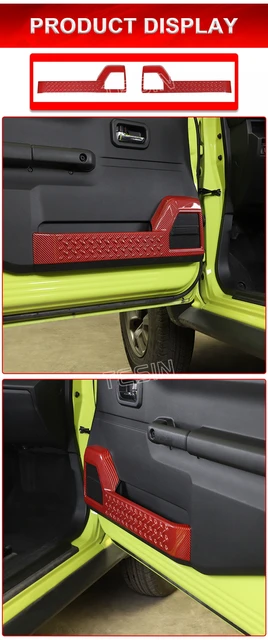 Kaufe Kofferraummatte für Suzuki Jimny 2022 2023 JB74 Gepäckträger Vorhang  Kofferraumnetze Organizer Innenraum