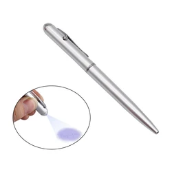 Invisible Ink Pen with UV Light - Magic Secret Ballpoint for Office and School Supplies (1pc)